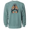 Unisex Midweight Pigment-Dyed Crewneck Sweatshirt Thumbnail