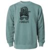 Unisex Midweight Pigment-Dyed Crewneck Sweatshirt Thumbnail