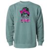 Unisex Midweight Pigment-Dyed Crewneck Sweatshirt Thumbnail