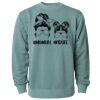 Unisex Midweight Pigment-Dyed Crewneck Sweatshirt Thumbnail