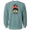 Unisex Midweight Pigment-Dyed Crewneck Sweatshirt Thumbnail