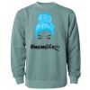 Unisex Midweight Pigment-Dyed Crewneck Sweatshirt Thumbnail