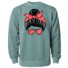 Unisex Midweight Pigment-Dyed Crewneck Sweatshirt Thumbnail