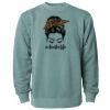 Unisex Midweight Pigment-Dyed Crewneck Sweatshirt Thumbnail