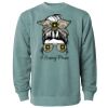 Unisex Midweight Pigment-Dyed Crewneck Sweatshirt Thumbnail