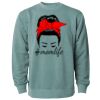 Unisex Midweight Pigment-Dyed Crewneck Sweatshirt Thumbnail