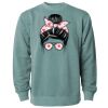 Unisex Midweight Pigment-Dyed Crewneck Sweatshirt Thumbnail