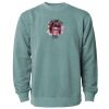 Unisex Midweight Pigment-Dyed Crewneck Sweatshirt Thumbnail