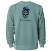 Unisex Midweight Pigment-Dyed Crewneck Sweatshirt Thumbnail