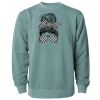 Unisex Midweight Pigment-Dyed Crewneck Sweatshirt Thumbnail