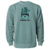 Unisex Midweight Pigment-Dyed Crewneck Sweatshirt Thumbnail