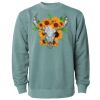 Unisex Midweight Pigment-Dyed Crewneck Sweatshirt Thumbnail