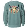 Unisex Midweight Pigment-Dyed Crewneck Sweatshirt Thumbnail