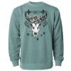 Unisex Midweight Pigment-Dyed Crewneck Sweatshirt Thumbnail