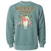 Unisex Midweight Pigment-Dyed Crewneck Sweatshirt Thumbnail