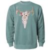 Unisex Midweight Pigment-Dyed Crewneck Sweatshirt Thumbnail