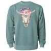 Unisex Midweight Pigment-Dyed Crewneck Sweatshirt Thumbnail