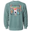 Unisex Midweight Pigment-Dyed Crewneck Sweatshirt Thumbnail