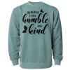 Unisex Midweight Pigment-Dyed Crewneck Sweatshirt Thumbnail