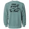 Unisex Midweight Pigment-Dyed Crewneck Sweatshirt Thumbnail