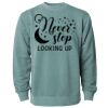 Unisex Midweight Pigment-Dyed Crewneck Sweatshirt Thumbnail