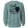 Unisex Midweight Pigment-Dyed Crewneck Sweatshirt Thumbnail