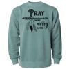 Unisex Midweight Pigment-Dyed Crewneck Sweatshirt Thumbnail