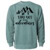 Unisex Midweight Pigment-Dyed Crewneck Sweatshirt Thumbnail