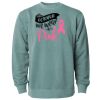 Unisex Midweight Pigment-Dyed Crewneck Sweatshirt Thumbnail