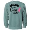 Unisex Midweight Pigment-Dyed Crewneck Sweatshirt Thumbnail