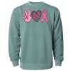 Unisex Midweight Pigment-Dyed Crewneck Sweatshirt Thumbnail