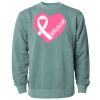 Unisex Midweight Pigment-Dyed Crewneck Sweatshirt Thumbnail