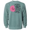 Unisex Midweight Pigment-Dyed Crewneck Sweatshirt Thumbnail