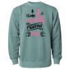 Unisex Midweight Pigment-Dyed Crewneck Sweatshirt Thumbnail