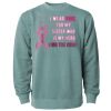 Unisex Midweight Pigment-Dyed Crewneck Sweatshirt Thumbnail