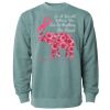 Unisex Midweight Pigment-Dyed Crewneck Sweatshirt Thumbnail