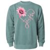 Unisex Midweight Pigment-Dyed Crewneck Sweatshirt Thumbnail