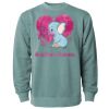 Unisex Midweight Pigment-Dyed Crewneck Sweatshirt Thumbnail