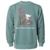 Unisex Midweight Pigment-Dyed Crewneck Sweatshirt Thumbnail