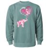 Unisex Midweight Pigment-Dyed Crewneck Sweatshirt Thumbnail