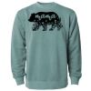 Unisex Midweight Pigment-Dyed Crewneck Sweatshirt Thumbnail