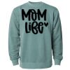 Unisex Midweight Pigment-Dyed Crewneck Sweatshirt Thumbnail