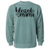 Unisex Midweight Pigment-Dyed Crewneck Sweatshirt Thumbnail