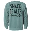 Unisex Midweight Pigment-Dyed Crewneck Sweatshirt Thumbnail