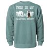 Unisex Midweight Pigment-Dyed Crewneck Sweatshirt Thumbnail