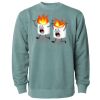 Unisex Midweight Pigment-Dyed Crewneck Sweatshirt Thumbnail