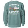 Unisex Midweight Pigment-Dyed Crewneck Sweatshirt Thumbnail