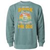 Unisex Midweight Pigment-Dyed Crewneck Sweatshirt Thumbnail