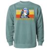 Unisex Midweight Pigment-Dyed Crewneck Sweatshirt Thumbnail