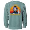 Unisex Midweight Pigment-Dyed Crewneck Sweatshirt Thumbnail